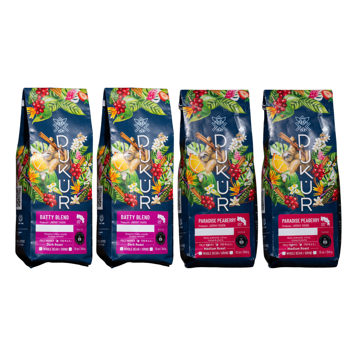 Coffee  Bundle Paradise Peaberry + Batty Blend