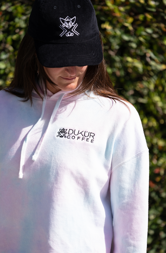 Dukúr Coffee Tie-Dye Crop Top