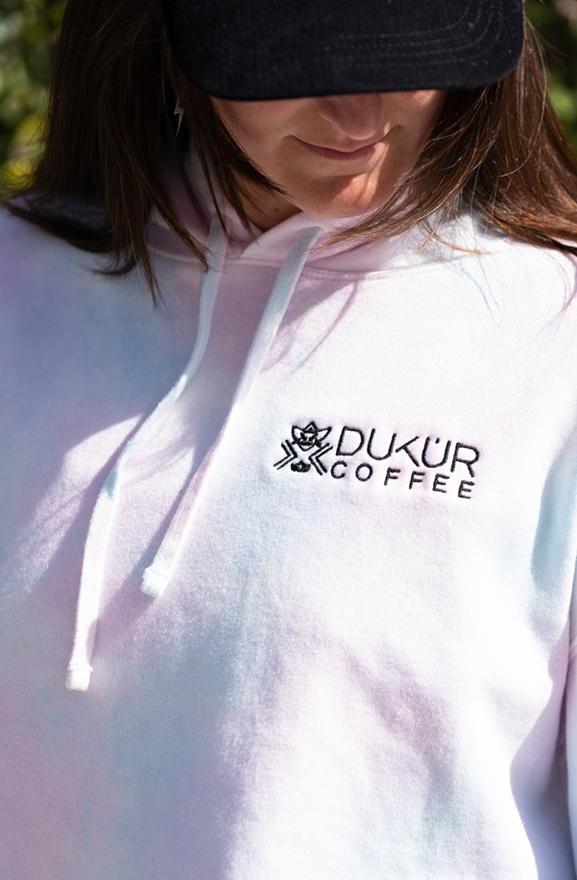 Dukúr Coffee Tie-Dye Crop Top